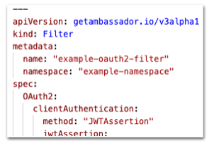 Fix OAuth2 Filter jwtAssertion